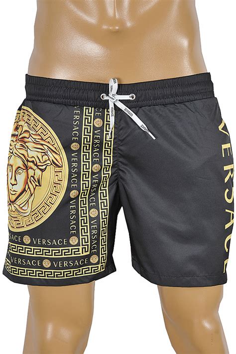 mens versace shorts sale|Altro.